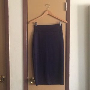 High Waisted Pencil Skirt.